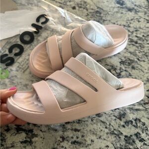 Crocs getaway strappy sandals - Quartz